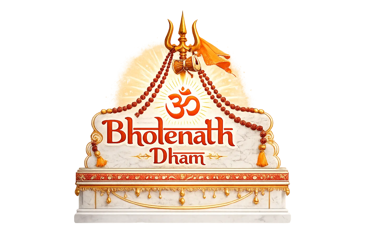 Bholenath Dham Logo